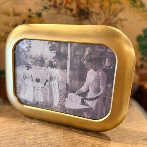 Vintage Brass  Photo Frame